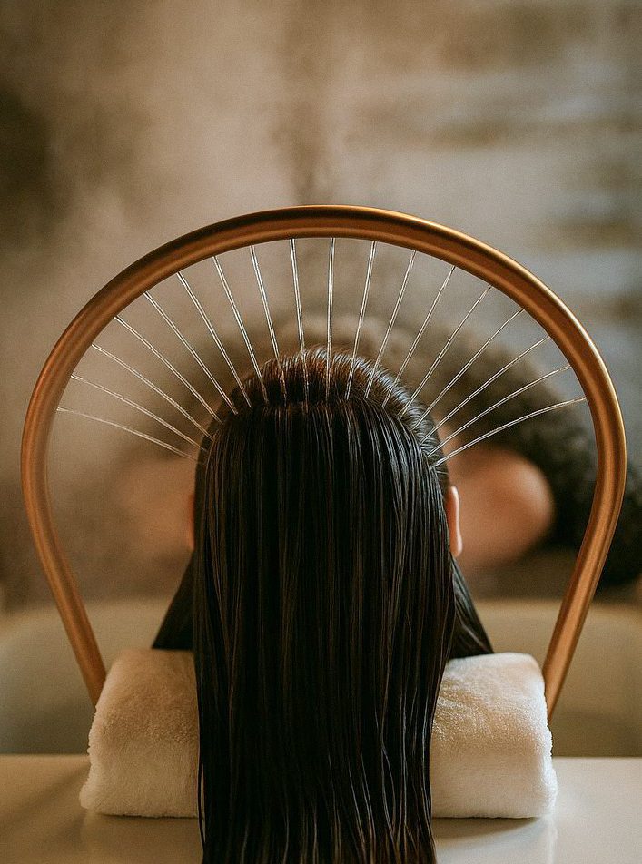 Relaxing Hair Spa steam ritual
